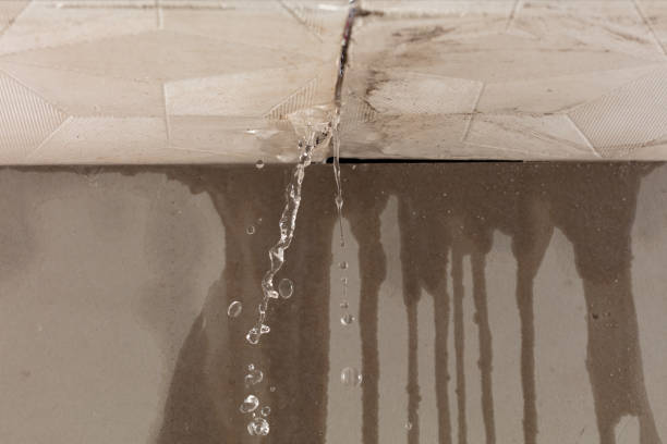 Professional Structural Drying technician working in Rosser, TX